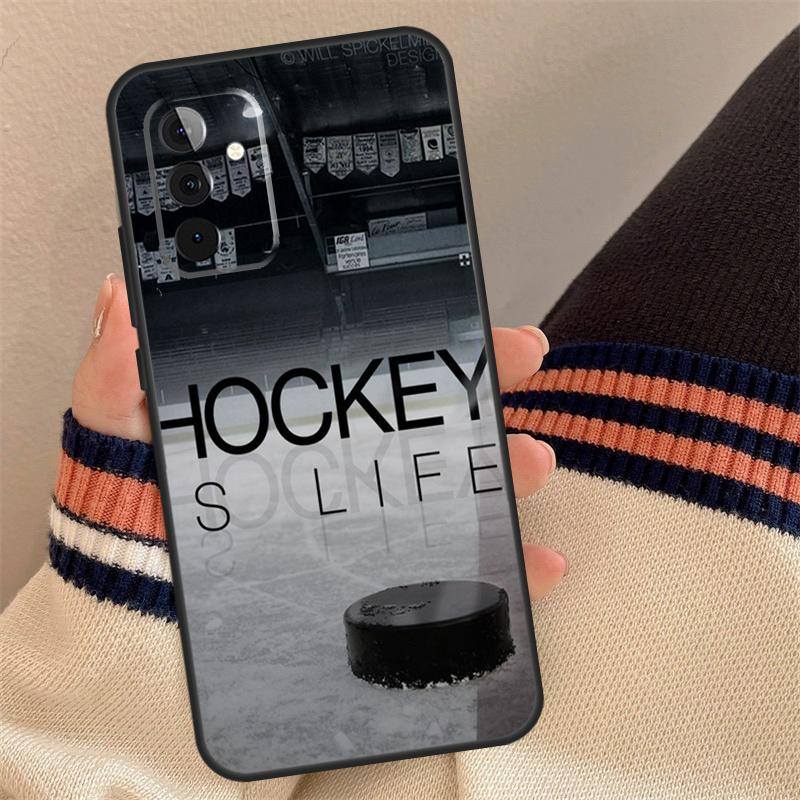 Ice Hockey is Life Cover For Samsung Galaxy A12 A13 A14 A54 A53 A52 A34 A33 A32 A24 A23 A22 A51 A71 Phone Case