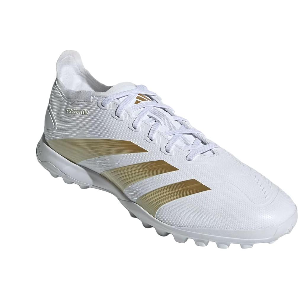 New Adidas Predator League Turf Cloud White Gold Metallic Sandy Beige Met IF6378