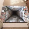 1pc 3D Visual Trap Floor Mat Wear Resistant Dirty Proof Home Entrance Doormat Bathroom Water Absorbing Foot Pad
