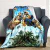 Name Custom Terence Hill und Bud Spencer Druck Flanelldecke Hohe Qualität Warm Bequem Decke für Alle Jahreszeiten Perfekt für Geschenke Heimdeko