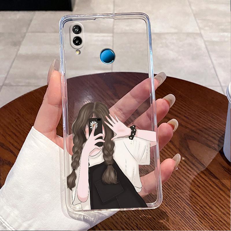 For Huawei P20 Lite Case Luxury Cute Love Heart Rabbit Funny Clear TPU Cover For Huawei P20 Lite Nova 3e Cases Protective Fundas