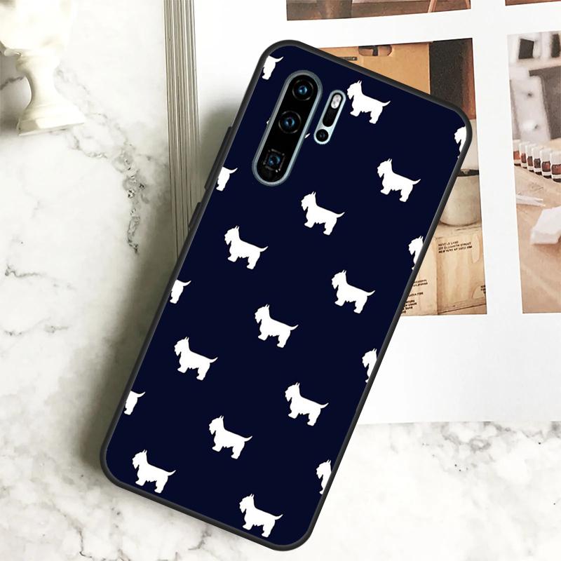 Schnauzer Puppy Dog For Huawei Nova 10 SE 9 11 Pro Y60 Y70 Y90 Y61 Y91 Y72 Y73 12i 11i 8i P20 P30 P40 Lite Case