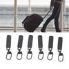 6pcs Black Zipper Pull Replacement Small Hole Zipper Pull Tab Detachable Zipper Pull  Handbags