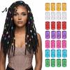 Dreadlock Haaraccessoires 60 Stuks Accessoires, Holle Zon Patroon Open Kralen Ontwerp Ringen, Galvanisch Gecoate Heldere Kleur Manchetten