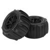 4PCS RC Wheel Tires 12mm Hex Hub 85mm Diameter Rubber Tire Replacement for 16A01 16A02 16A03 16A04 16A08 1/16 RC Car
