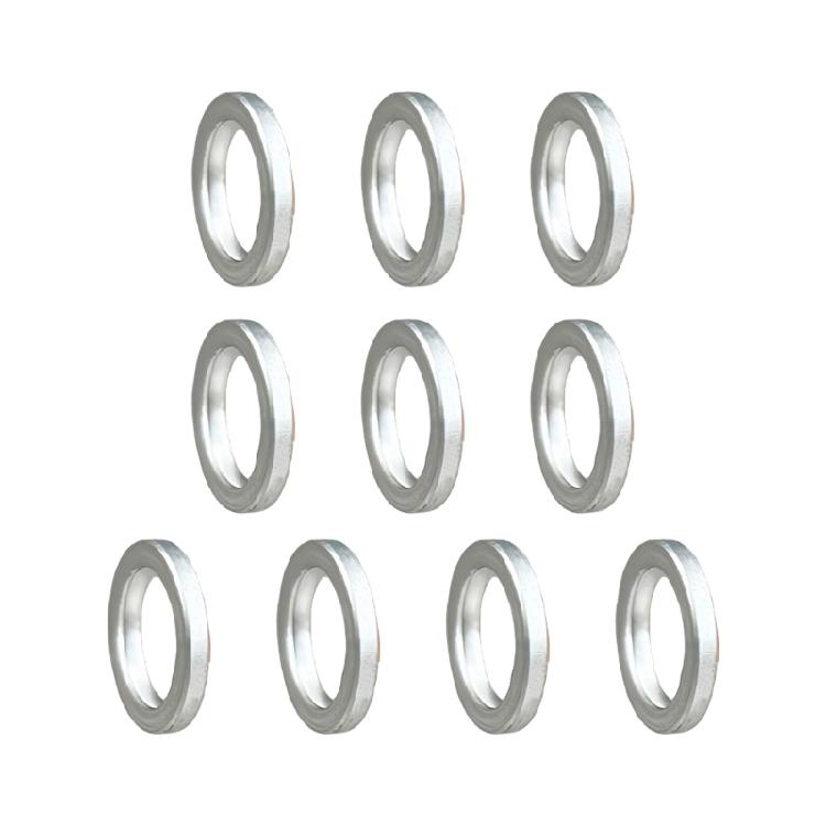 

10pack Hollows Bicycles Crankset Washers Bike Cranks Cover Chain Wheel Spacers for Reliable Bike Assembly