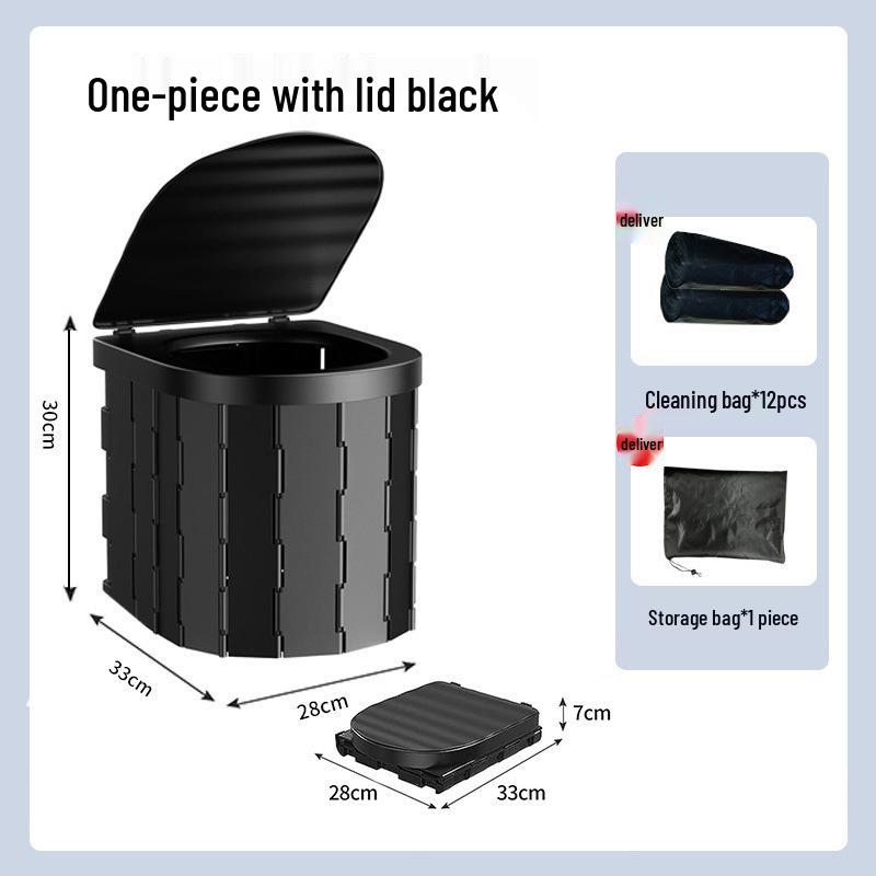 Portable Folding Car Toilet Tent for Camping, Road Trips & Emergencies