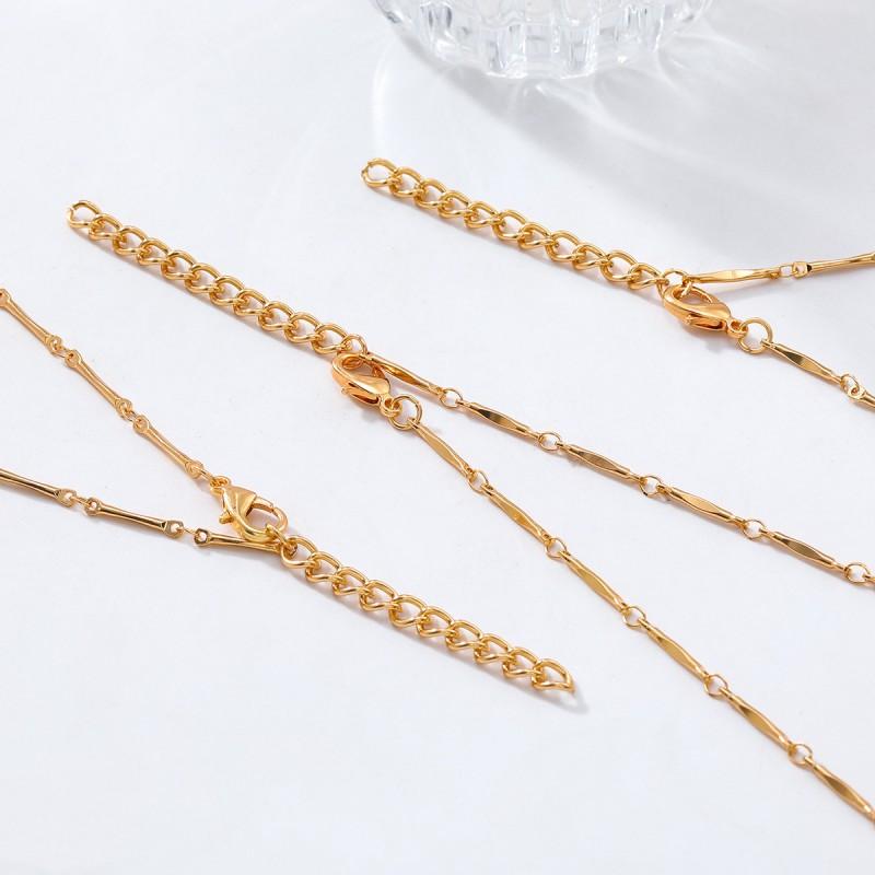 Handmade Layered Flower Starfish Chili Pearl-Style Necklace Set Women Beach Fashion Jewelry