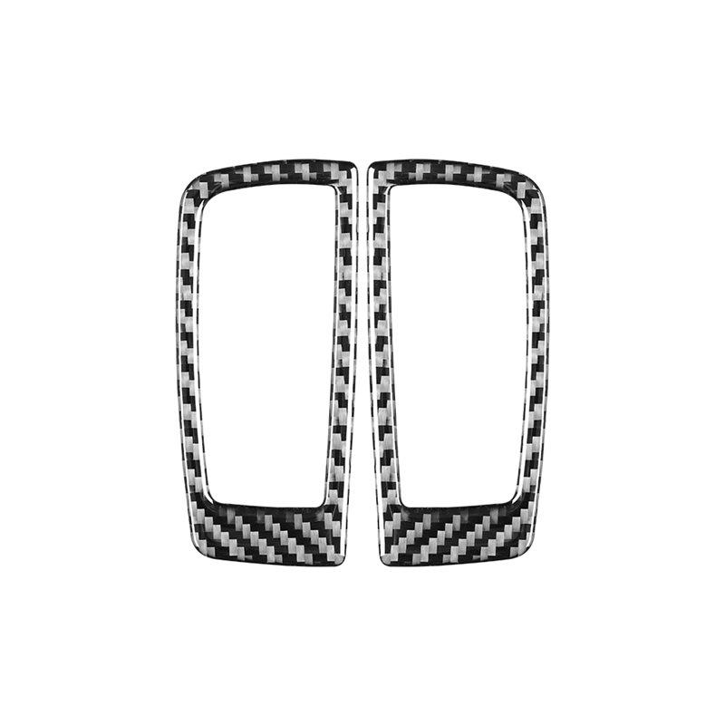 Carbon Fiber Car Rear Roof Reading Light Lamp Panel Trim Cover For Porsche Panamera 2010-2017 Interior Accessories Sticker