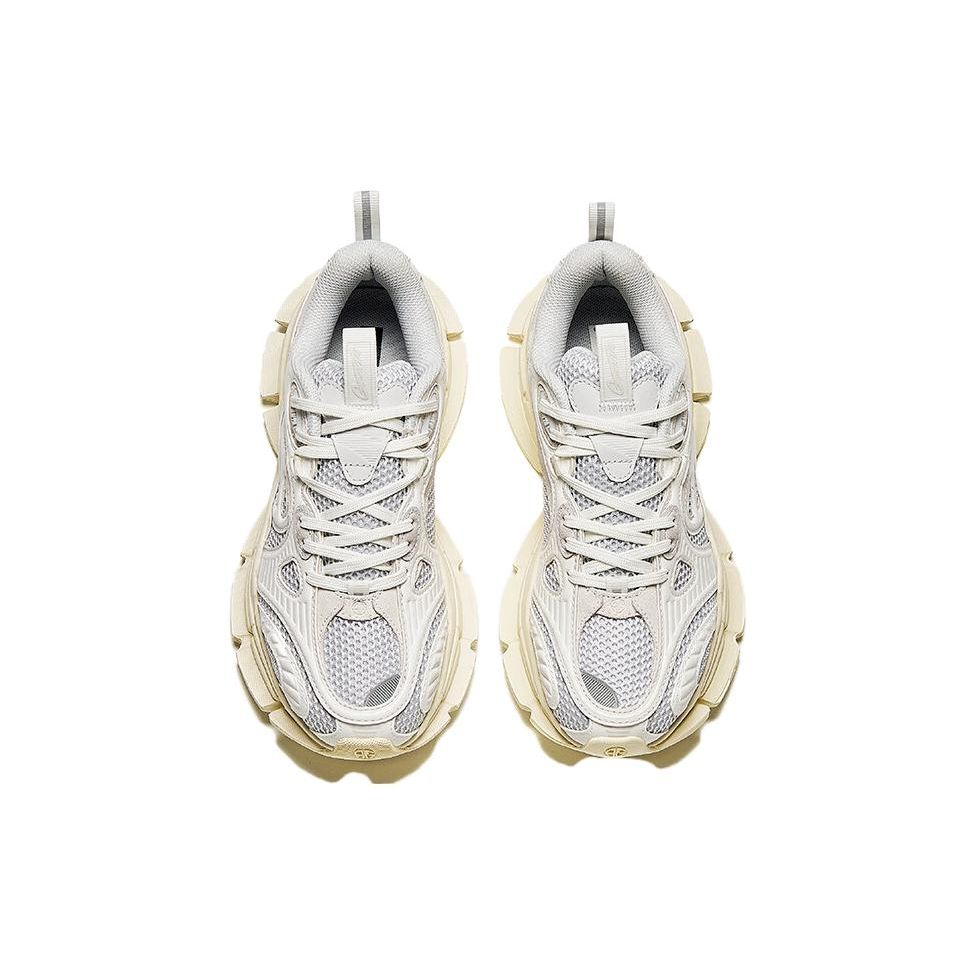 Anta Серія Champion Зручні Універсальні Низькі Кросівки для Тата Жіночі кросівки Білі Сірі 122418805A-2