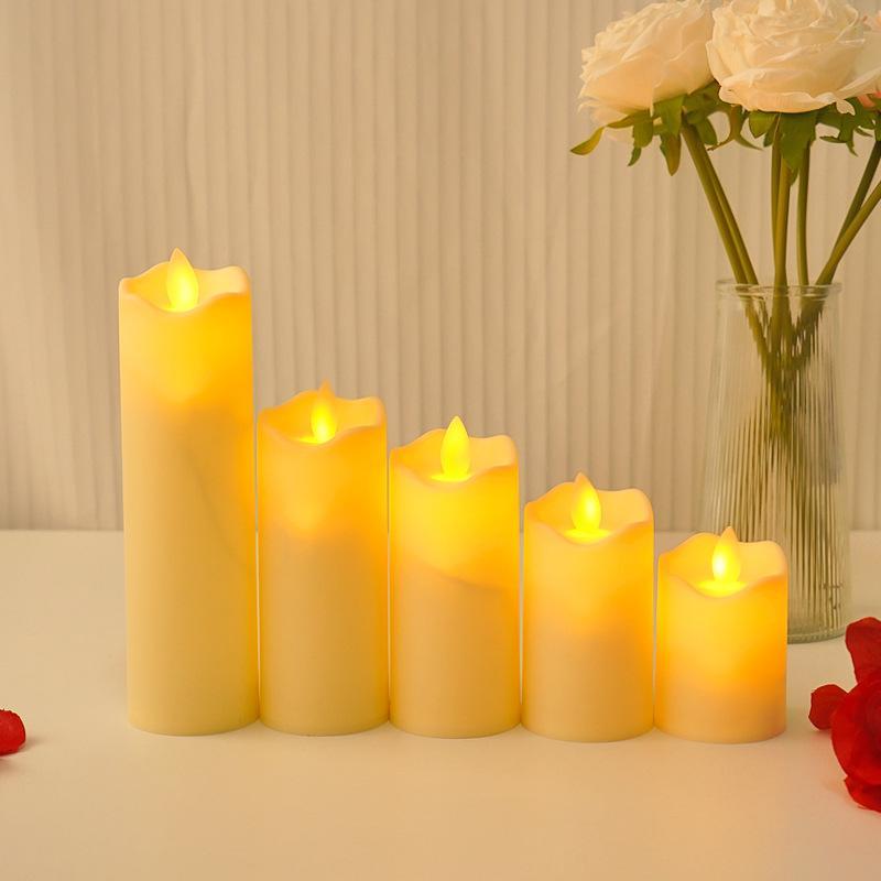1/3/6Pcs Led Candles Flameless Flickering Light Flameless Candle For Christmas Wedding Decor Birthday Party Supplie