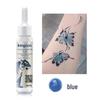 Colorante Temporaneo per Tatuaggi ad Aerografo Impermeabile - Pigmento Pittura per Corpo Realistico, Non Sbiadisce