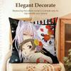 KKamisama HajimemashitaS Cushion Cover Natural Linen Organic Fabric DoubleSided Printing Sofa Home Decor Gift Pillow Case