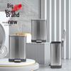 Gongli 18L Stainless Steel Foot Pedal Waste Bin