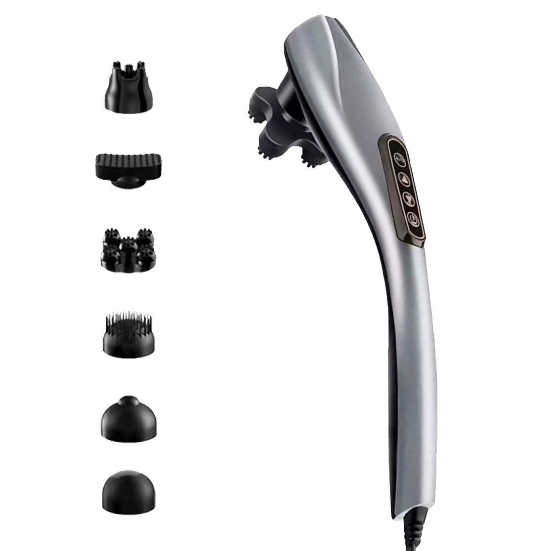 Masajeador eléctrico portátil de cuerpo completo para cuello, espalda y hombros con vibración
