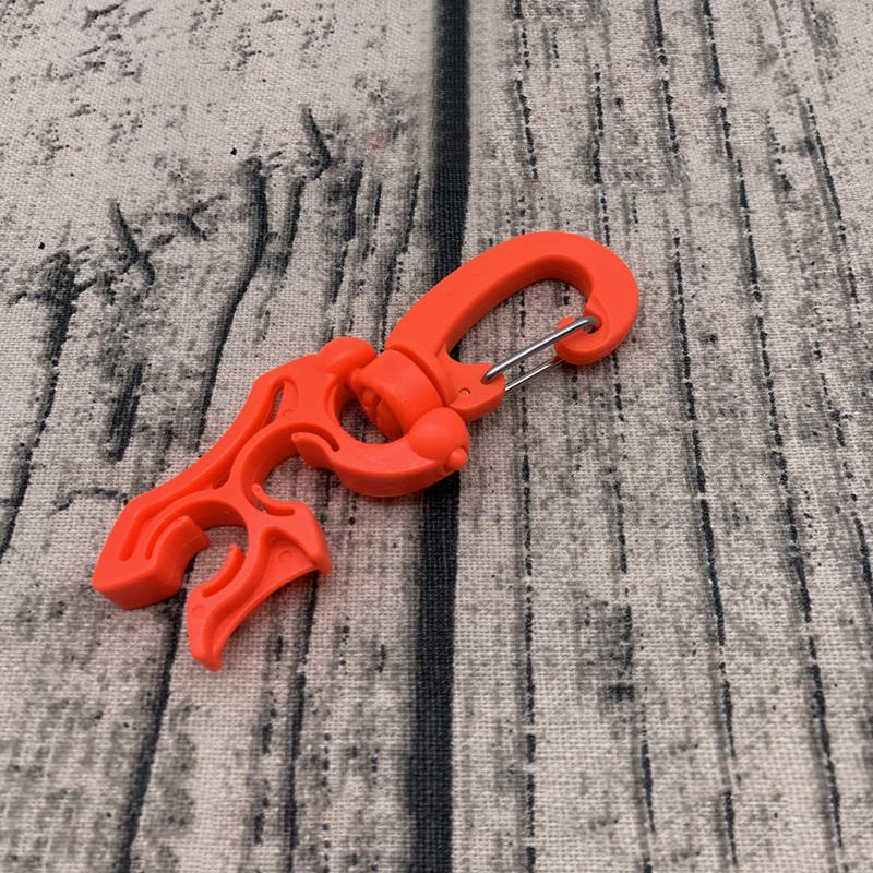 Diving Clip Bcd Hose Retainer Diving Double Bcd Hose Holder Clip Regulator Retainer Buckle Hook For Dive Snorkeling 2Pcs