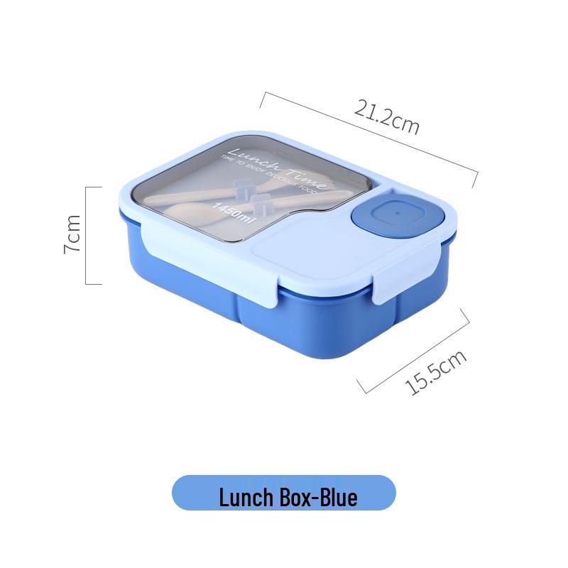 

Студенческий ланч-бокс - Непротекаемый, Разделенный, Портативный бенто-бокс для офисного работника или столовой