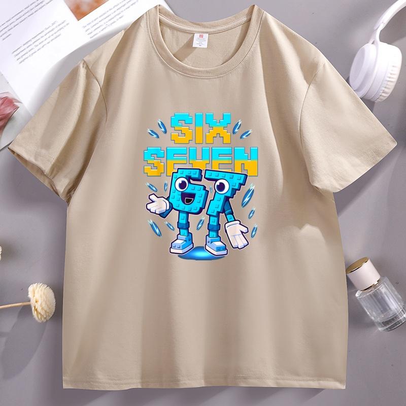 67 Italian Brainstorm Meme TShirt Funny 67 Number Joke Graphic T Shirts Loose Casual Summer Short Sleeves Tshirt Streetwear