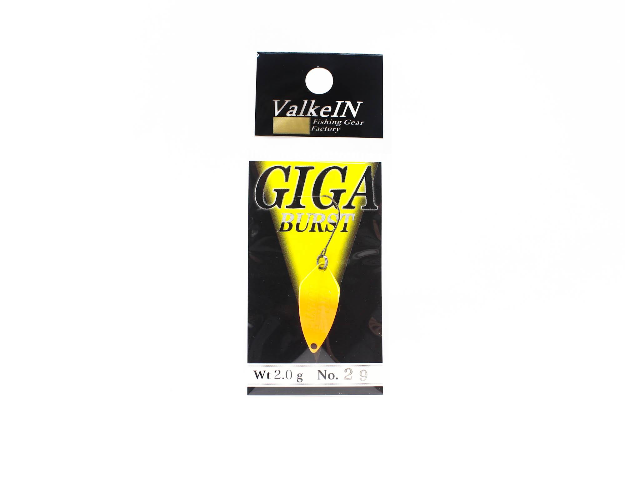 

Valkein Spoon Giga Burst 2,0 грамма Тонущая приманка №29 (9744)