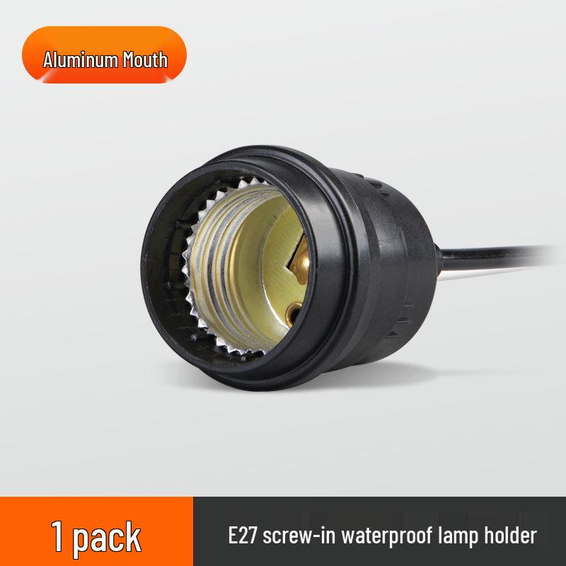 

Universal E27 Screw Thread LED Pendant Lamp Holder, Waterproof & Suspended Design