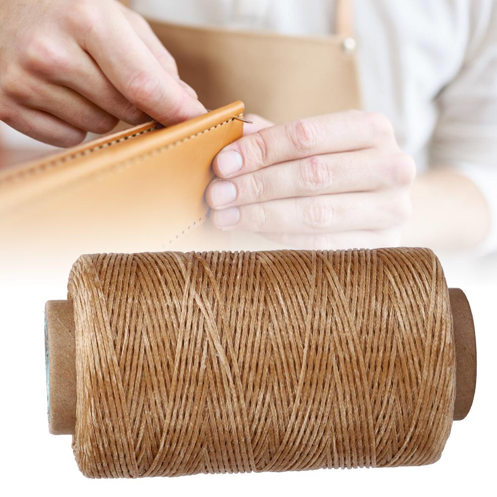 150D 820.2ft Waxed Thrd Flat Sewing Stitching Cord Accessories for Lther Craft