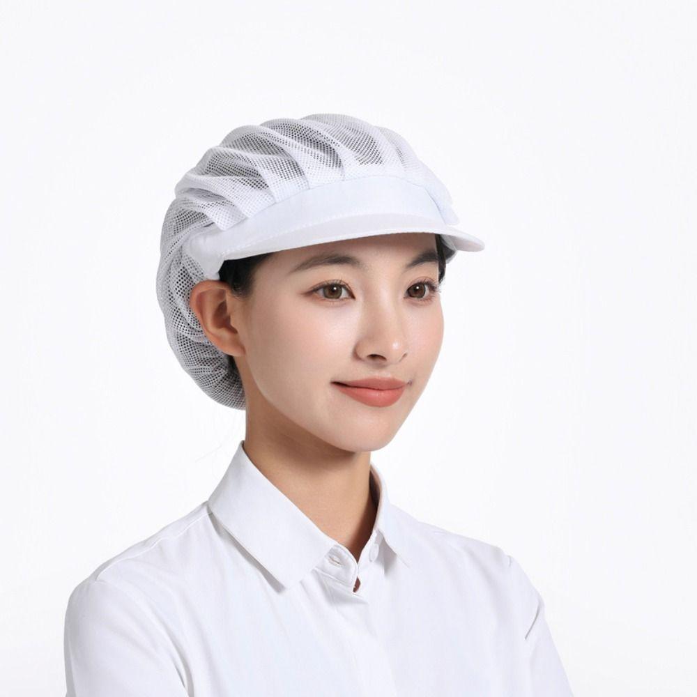 Adjustable Chef Hat Cotton Waitress Hat Catering Cooking Cap Work Turban Hat  Waiter