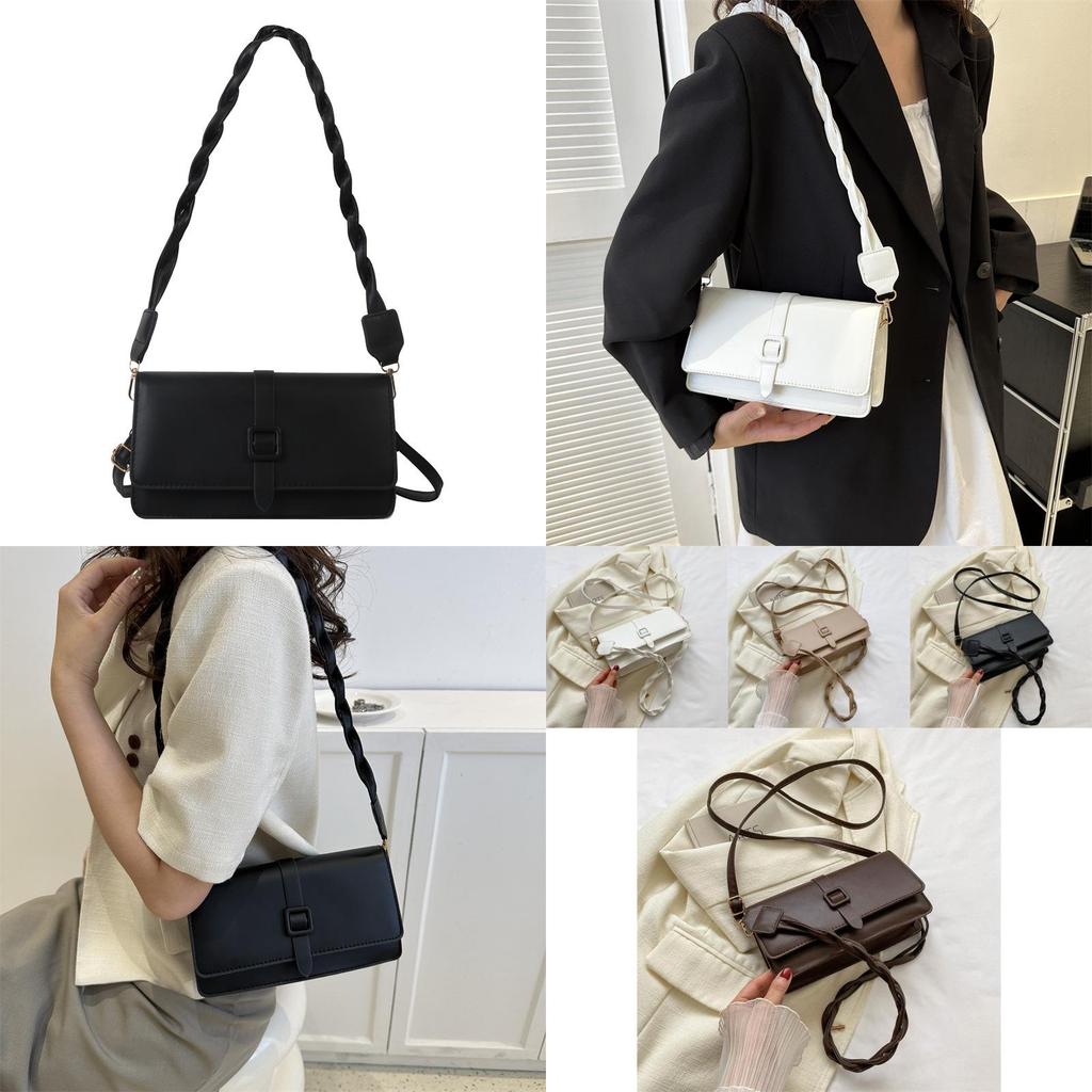 Trendy Minimalist Small Square Shoulder Bag For Women In Chic Colors For Everyday Use