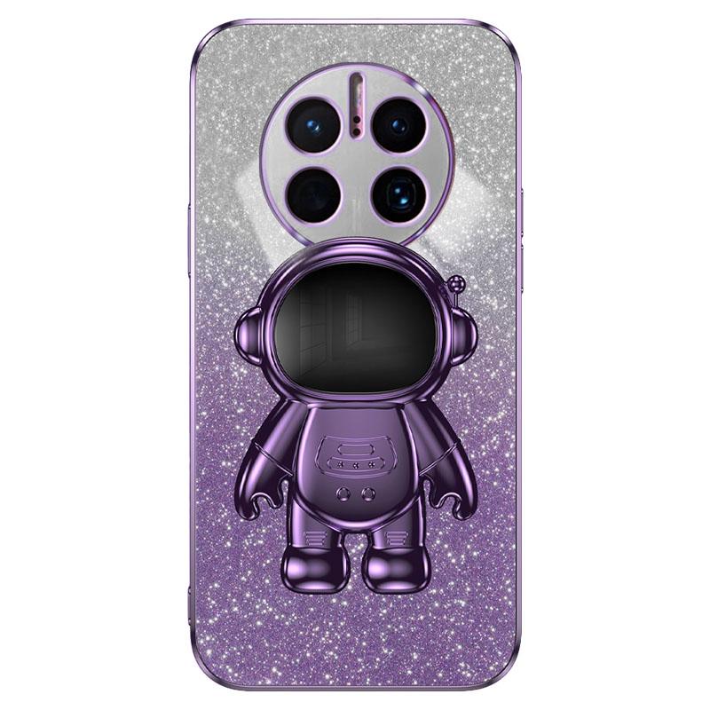 For Huawei Mate 50 Pro 4G PC+TPU Case Astronaut Kickstand Phone Cover