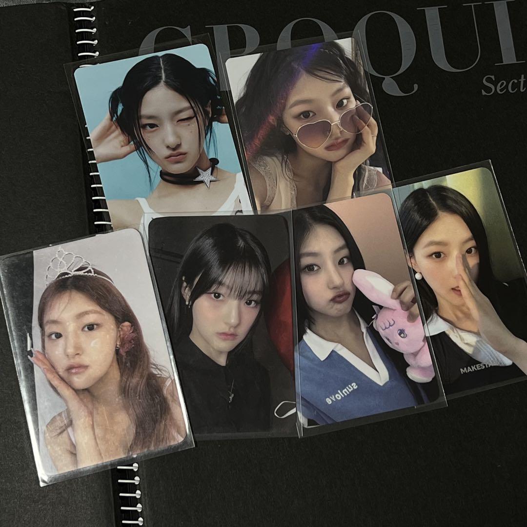 

[USED] KISS OF LIFE KEOP HANEUL Bonus Trading Card Set of 6