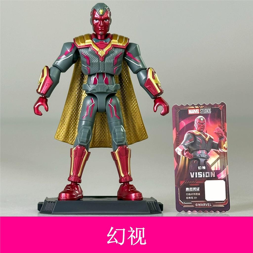 Hot Sale Blokees Marvel Figure Blind Box The Infinity Saga Action Figure Iron Man Toys Mk6 Mk5 Thor Hulk Assembly Model Kit Gift