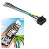 Car Radio Harness, Car Stereo Harness Plug, FM Harness, Plastic + Metal Material, 5.9