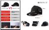 RF Oversized Mesh Popular Cap, Men's Hat, 60-68cm, Quick-Drying, Lightweight, Unisex, Stylish, Cool, (Gray)