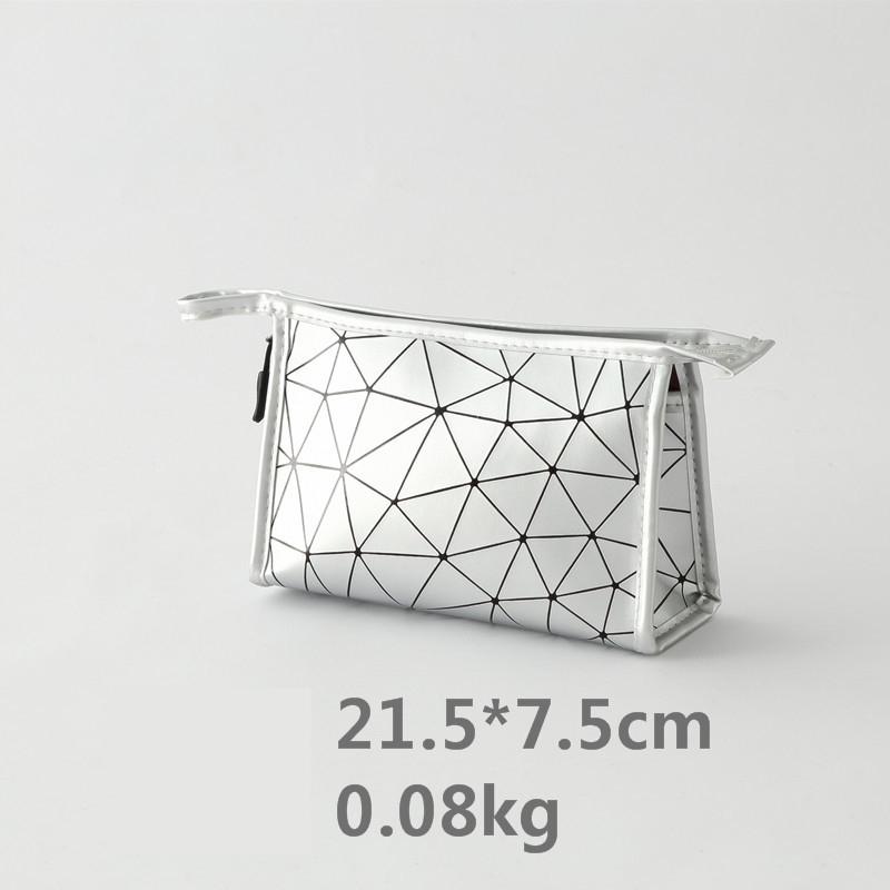 silver geometric figure bolsa