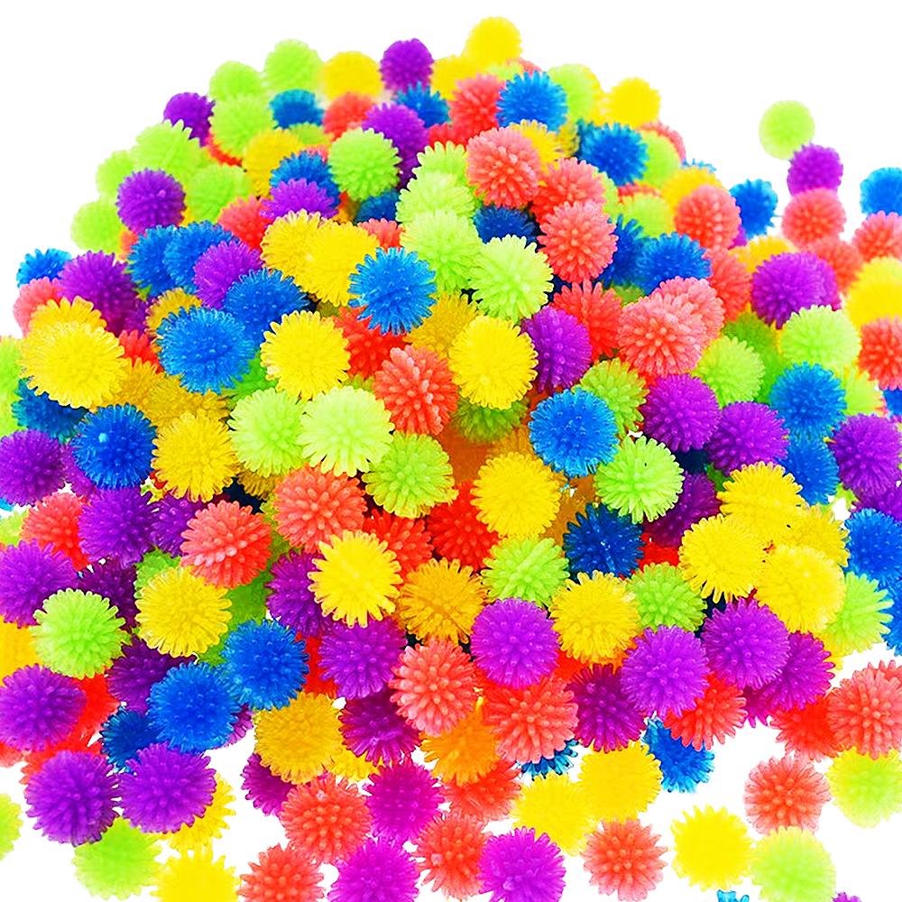 15Pcs 2cm Bayberry Massage Ball Stress Relief Toy Suitable Kids Adults Birthday Party Gift Pinata Filler Carnival Prize
