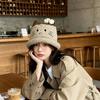 Cute Cat Face Hat Women's New Autumn and Winter Face Is Small, Suitable for Square and Round Faces, Popular Students This Year