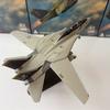 Wltk Diecast  1:100 Scale American F-14A F14 Tomcat Fighter Vf-84  Alloy Aircraft Model Variable Wing Hobby Souvenir Toy Gifts