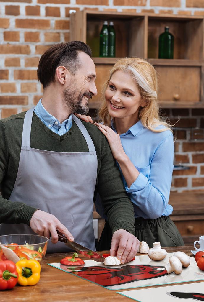 SZKLANA PŁYTA OCHRONNA NA KUCHENKĘ 85x52 BYK
