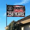 250th Anniversary American Flag Garden Decoration Flag