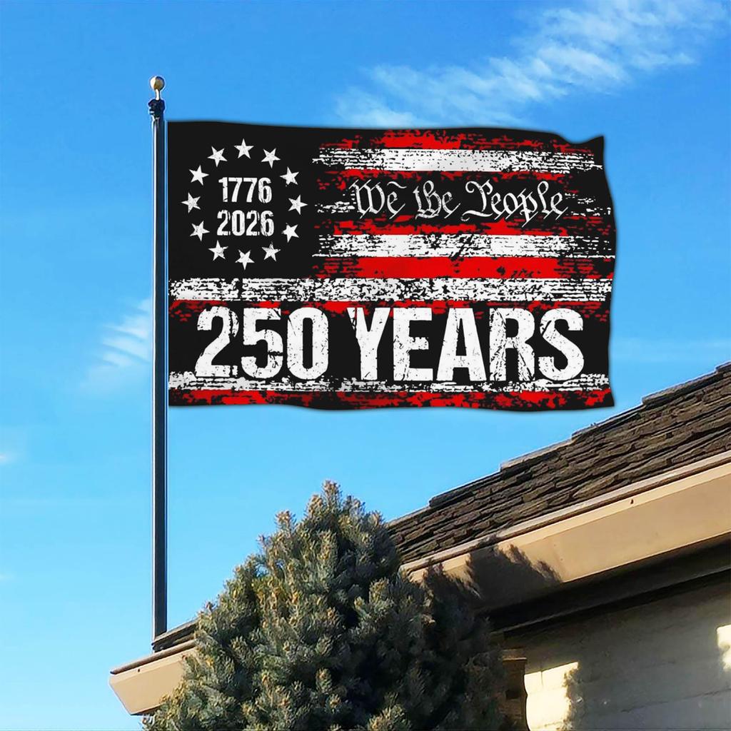 250th Anniversary American Flag Garden Decoration Flag