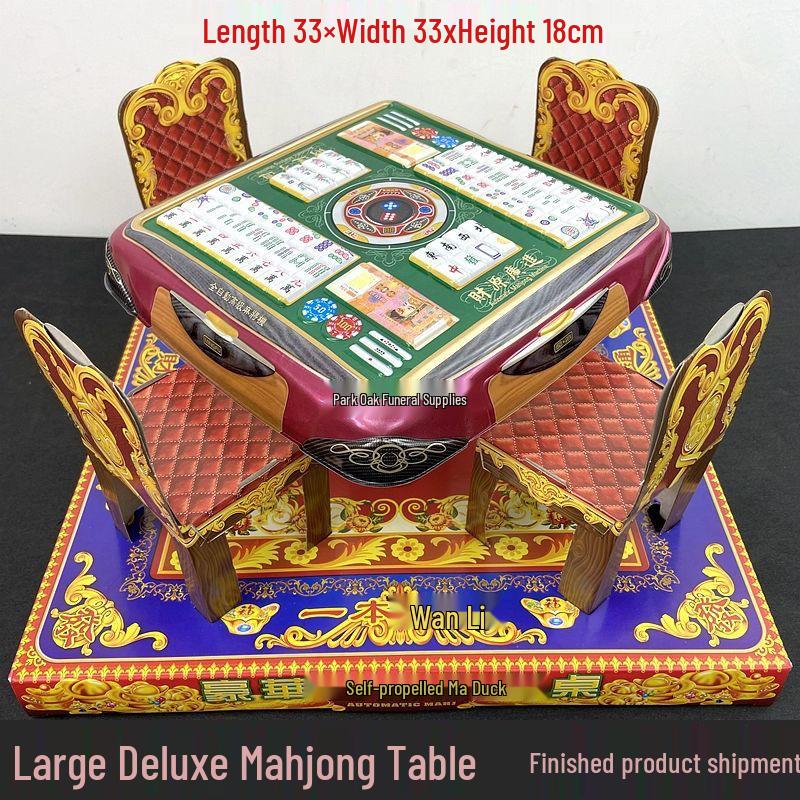 Автоматический стол для маджонга  Рай  с бумажными поделками для подметания могил Other