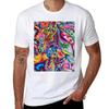 Trippy Rainbow Zentangle T-Shirt blacks funny gifts mens cotton t shirts