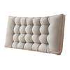 Headboard Pillow Headboard Backrest with Elastic Strap Bed Waist Support Cushion Daybed Bolster for Dorm Bedroom Sitting Reading