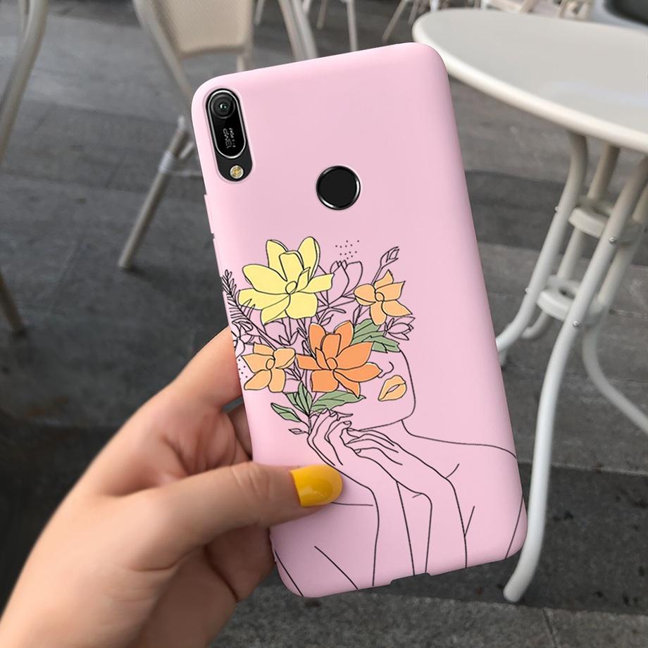 Huawei Y6 2019 Case Huawei Y6s Y6 Prime 2019 Silicone TPU Cover Soft Phone Case For HuaweiY6 2019 MRD-LX1F Y 6  Y6Prime Fundas