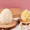 Egg Shaped Candle Mold Embossed Plaster Mold DIY Silicone Mold  Party Decoration
