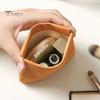 2 Pcs Sunglasses Pouch Soft Auto-Closing Stylish Case Faux Leather Anti-Scratch Lining Compact Glasses Bag Microfiber Screen Cleaning Bag