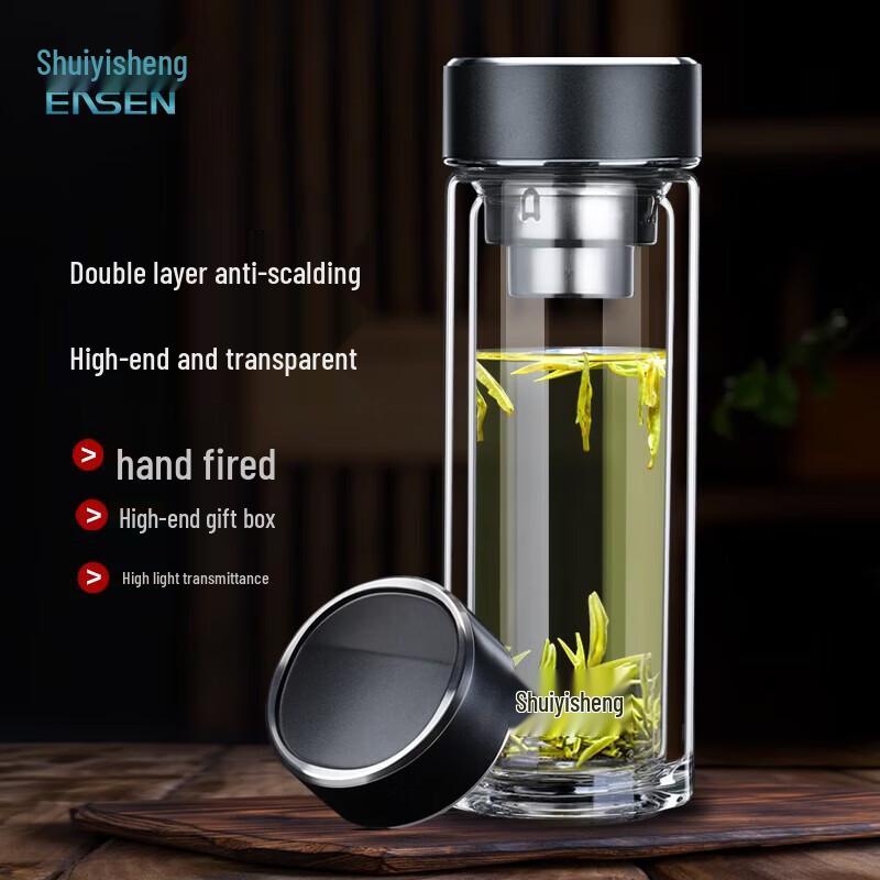 Shuiyisheng Pure Titanium Weak Alkaline Antibacterial Glass Cup