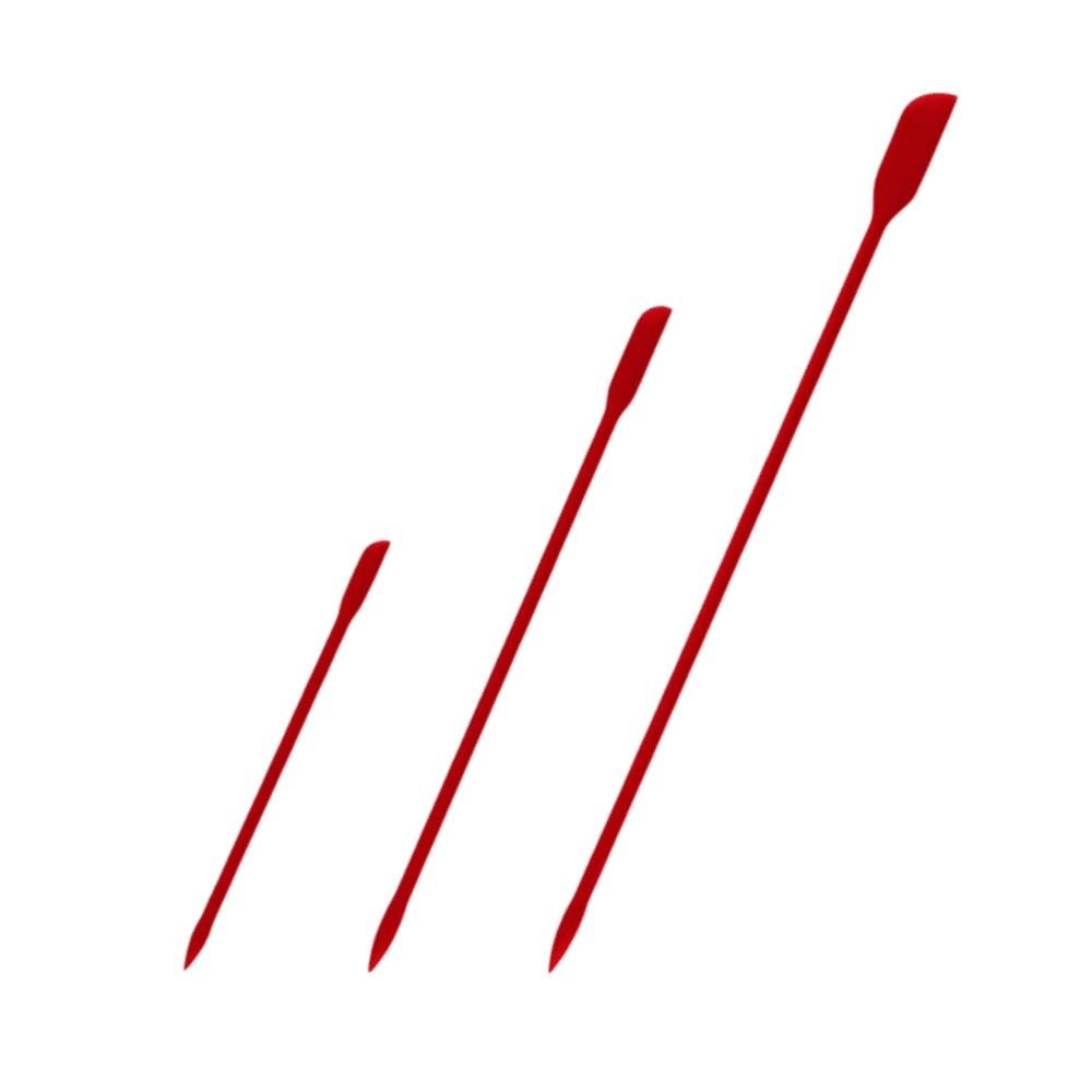 3Pcs/Set Multiple Sizes Silicone Spatula Tool Heat Resistant Mini Jam Spatula  Kitchen Applications