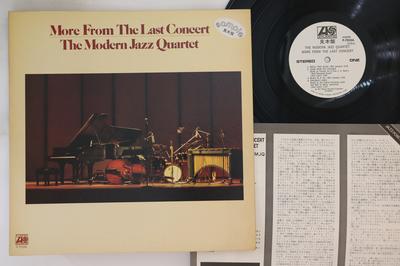 LP Record MODERN JAZZ QUARTET  More From The Last Concert P7533APROMO ATLANTIC 1977 Japan Jazz Used