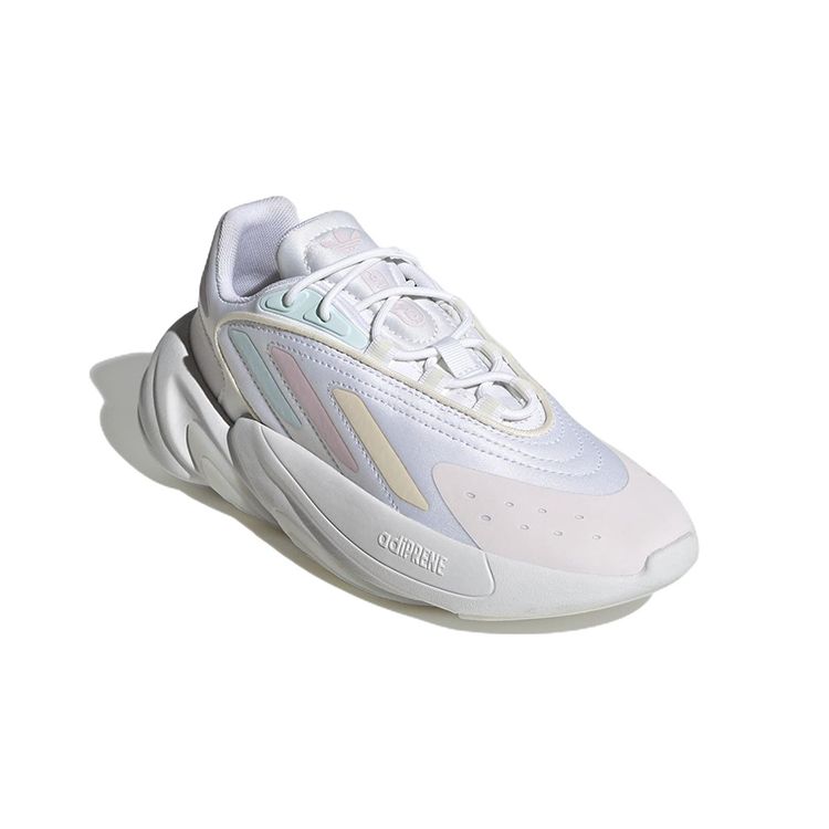 Adidas Ozelia J White Pastels Kids Sneakers Cloud-White Almost-Pink Almost-Blue GV8951
