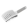 Ergonomic Handle Vented Styling Brush Curved Design Anti Frizz Hair Comb  For Thick Fine Hair